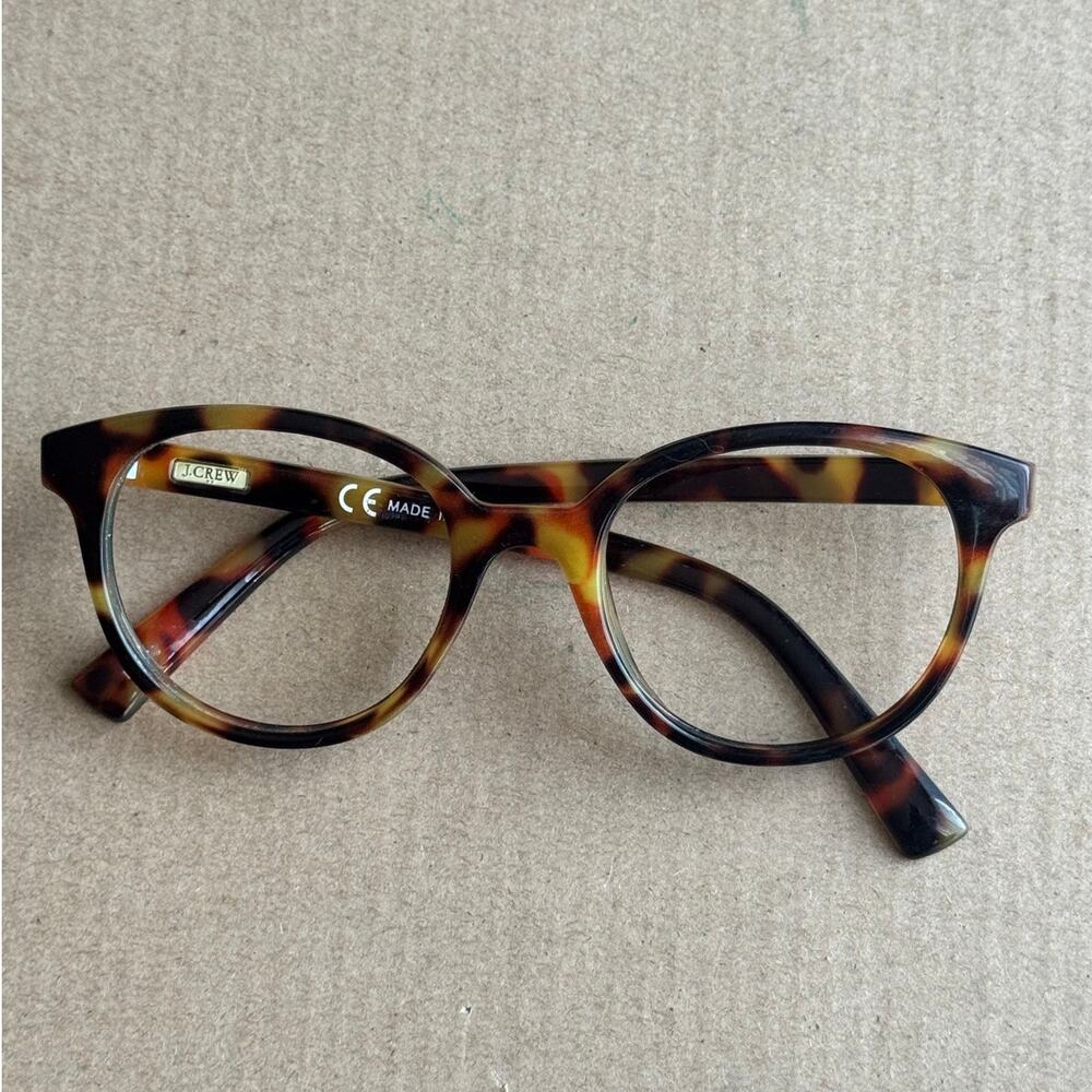 J.Crew Tortoise Shell Eyeglass Frames – Frames Only